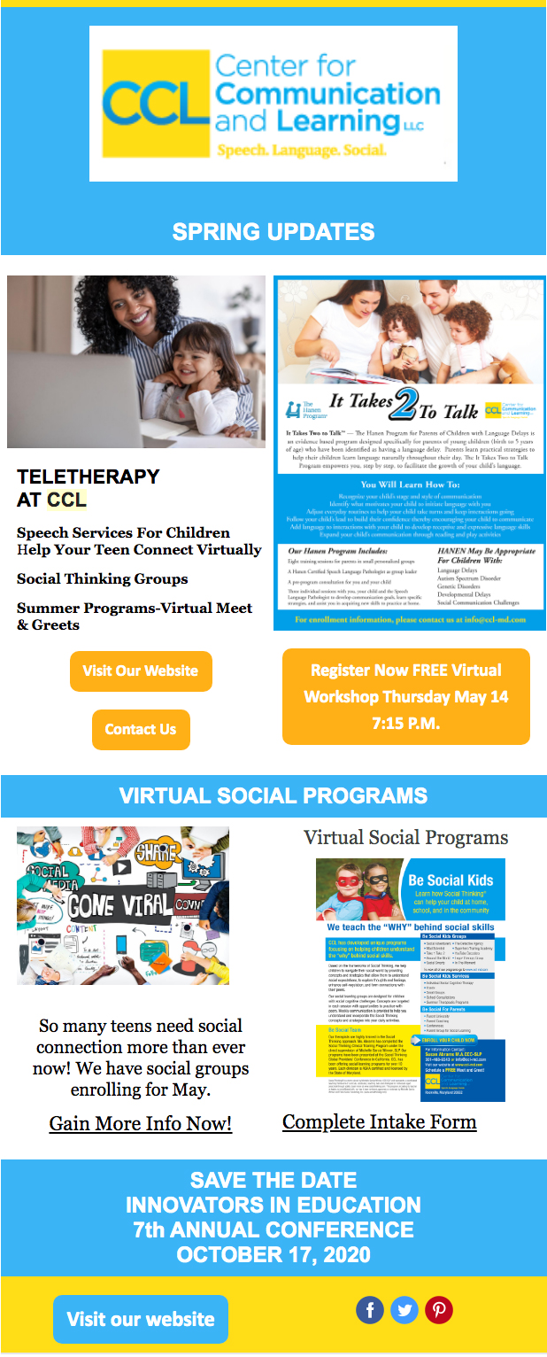 CCL Virtual Programs